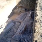 کشف آثار یک آراشواه باستانی در دریاچه مَراش، زنجان