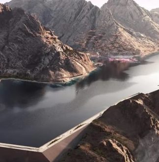ایجاد دریاچه مصنوعی با بودجه بیش از یک میلیارد دلار در قلب صحرا عربستانی