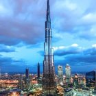 ساخت دومین برج بلند جهان در دبی به تصویر می‌کشد