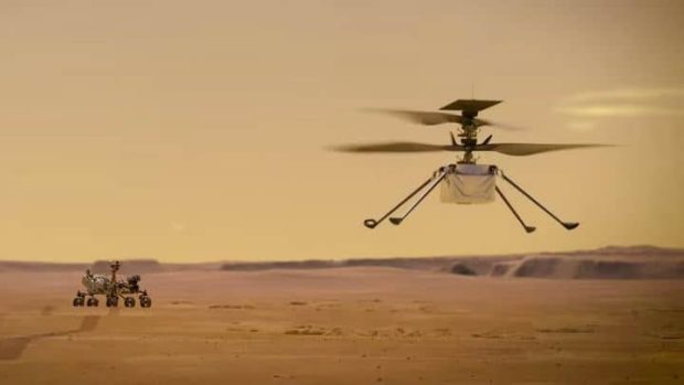 پایان ماموریت هلیکوپتر مریخی نبوغ 