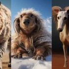 “تصویر آینده: هوش مصنوعی و تحول شگفت انگیز شکل و قیافه سگ ها در ۱۰ هزار سال آینده” + عکس