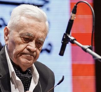 بزرگداشت استاد فضل‌اله توکل در شب افتتاح جشنواره فجر چهارمین سالگرد