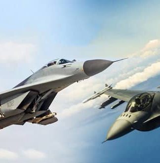مبارزه بین جنگنده های اف-۱۶ و میگ-۲۹: آسمان پر از جنگ امریکا و شوروی
