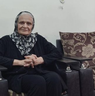 بازدید رادیویی‌ها از مریم نشیبا در خانه‌اش